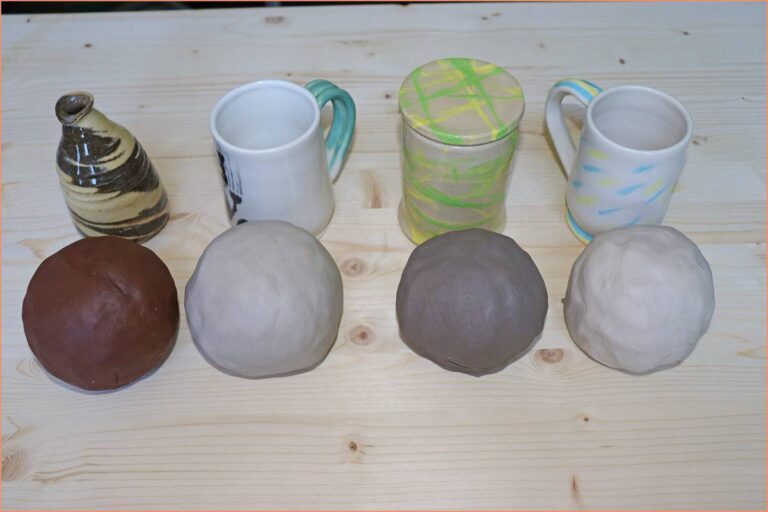 Clay Types for Pottery