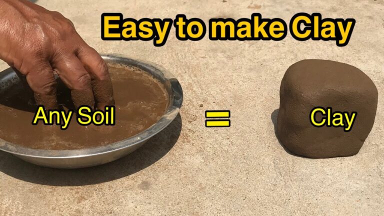 How To Make Clay At Home For Pottery